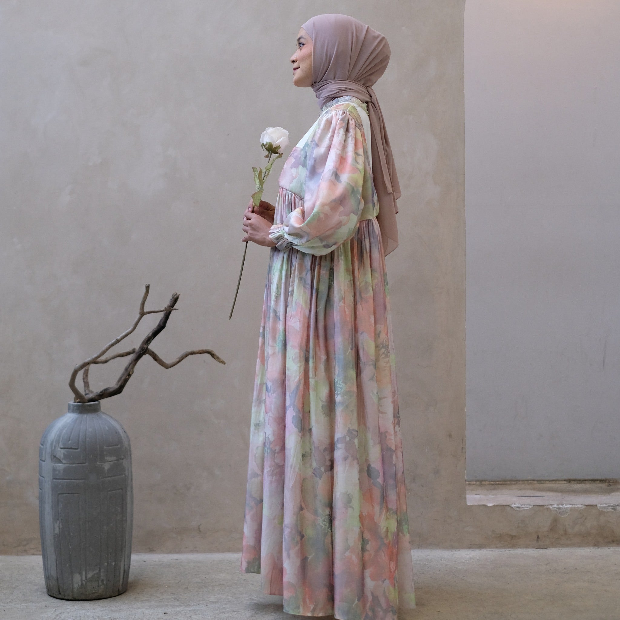 Image of Eclemix Dress Rula | Dress Wanita Baby Doll Vintage